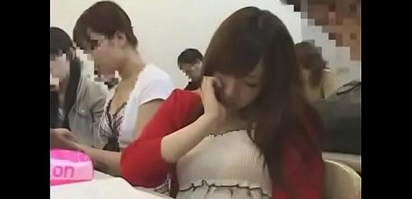  Schoolgirl groped in the classroom